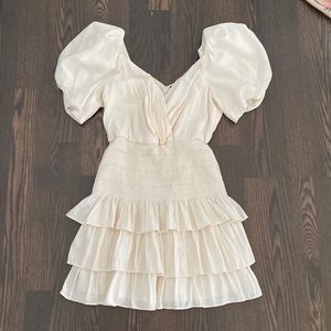 Do+Be Cream Colored Dress